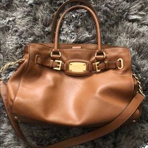 Michael Kors tan/brown tote
